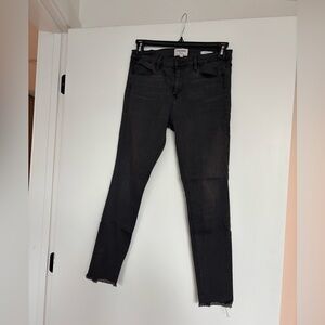 Frame Le High Skinny Denim Women's Charcoal Skinny Jeans Size 29